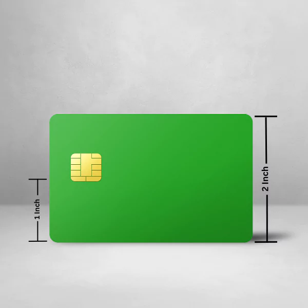 Credit Card’s Height Half of a Credit Card’s Height